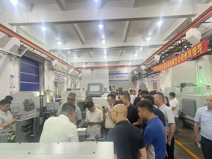 深圳市五金机电行业商会走进硕方03-700 深圳市五金机电行业商会走进硕方03-700